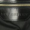 Burberry shopping bag in black leather - Detail D5 thumbnail