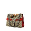 Gucci Dionysus handbag in monogram canvas and red suede - 00pp thumbnail