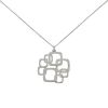 Dinh Van Impressions necklace in white gold - 00pp thumbnail