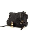 Chloé Paddington shoulder bag in dark brown grained leather - 00pp thumbnail