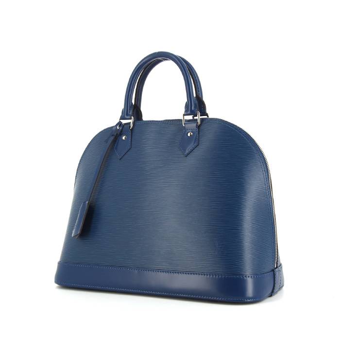 Louis Vuitton Alma in epi blu borsa a mano