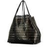 Alaia Mina handbag in black leather - 00pp thumbnail