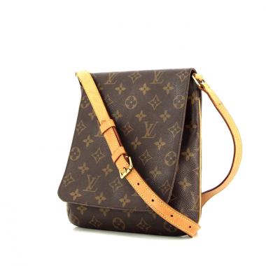Louis Vuitton Musette Salsa messenger bag in monogram canvas and natural leather