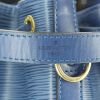 Borsa bisaccia Louis Vuitton Grand Noé in pelle Epi blu - Detail D3 thumbnail