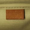 Borsa Louis Vuitton Deauville in tela monogram cerata marrone e pelle naturale - Detail D3 thumbnail