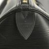 Louis Vuitton Keepall 50 cm travel bag in black epi leather - Detail D3 thumbnail