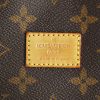 Louis Vuitton Saumur small model shoulder bag in monogram canvas and natural leather - Detail D4 thumbnail
