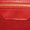 Borsa Louis Vuitton Saint Jacques modello grande in pelle Epi rossa - Detail D3 thumbnail