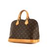 Louis Vuitton Alma handbag in monogram canvas and natural leather - 00pp thumbnail