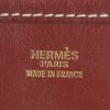 Hermes Evelyne small model shoulder bag in red H box leather - Detail D3 thumbnail