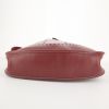 Hermes Evelyne small model shoulder bag in red H box leather - Detail D4 thumbnail