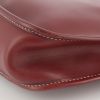 Hermes Evelyne small model shoulder bag in red H box leather - Detail D5 thumbnail