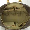 Louis Vuitton Deauville handbag in brown monogram canvas and natural leather - Detail D2 thumbnail