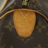 Bolso de mano Louis Vuitton Speedy 25 cm en lona Monogram revestida y cuero natural - Detail D3 thumbnail
