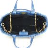 Bolso de mano Chanel Grand Shopping en cuero azul - Detail D3 thumbnail