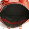 Louis Vuitton Keepall 45 travel bag in red leather - Detail D3 thumbnail