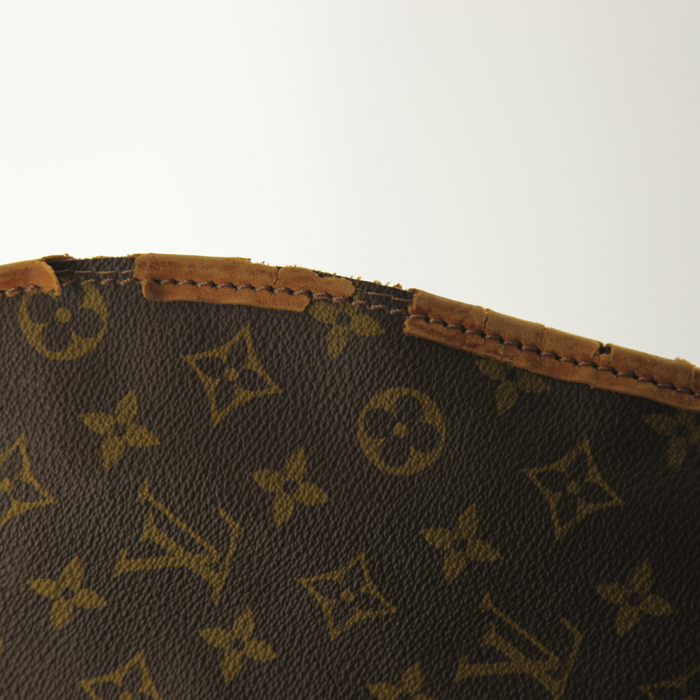 Louis Vuitton clothes-hangers in brown monogram canvas and natural leather - Detail D2