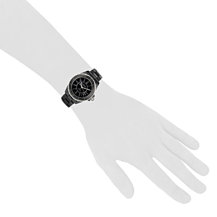 Orologio ceramica nera Circa  2000 - Detail D1