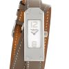 Hermes Kelly 2 wristwatch watch in stainless steel Ref:  KT1.210 Circa  2010 - 00pp thumbnail