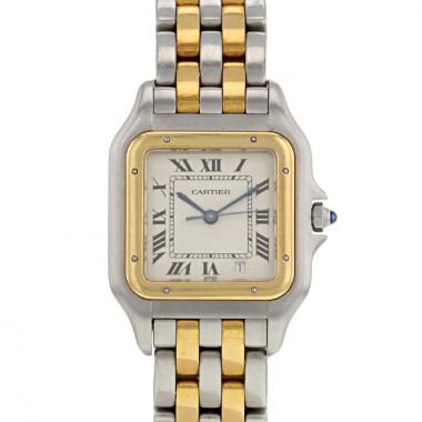 Reloj Cartier Panthère de oro y acero Circa  1990