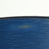 Sac à main Louis Vuitton Saint Jacques petit modèle en cuir épi bleu - Detail D4 thumbnail