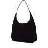 Gucci handbag in black suede - 00pp thumbnail