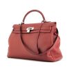 Hermes Kelly 40 cm handbag in Bois de Rose togo leather - 00pp thumbnail