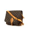 Louis Vuitton Cartouchiére messenger bag in monogram canvas and natural leather - 00pp thumbnail