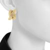 Paire de boucles d'oreilles San Marco de Buccellati en or jaune - Detail D1 thumbnail