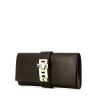 Hermes Médor pouch in dark brown box leather - 00pp thumbnail