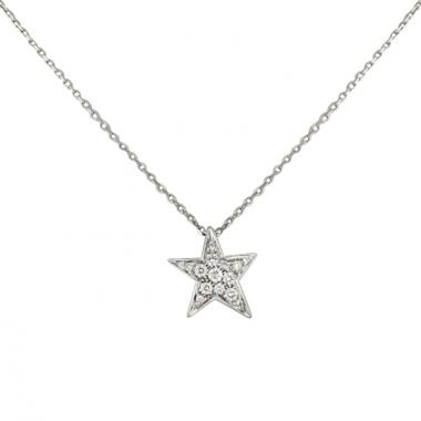 Chanel Comètes large model necklace in white gold and diamonds Chanel Comètes large model necklace in white gold and diamonds