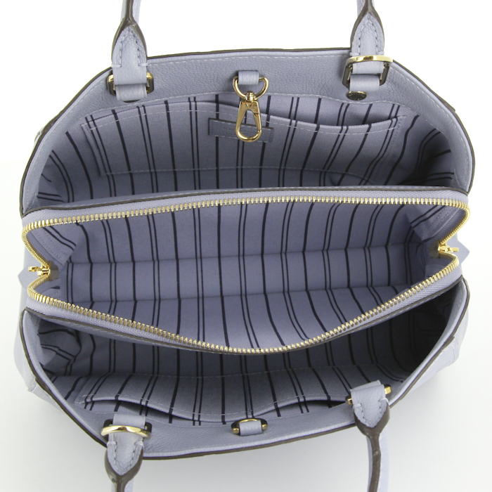Louis Vuitton Montaigne handbag in parma empreinte monogram leather - Detail D3