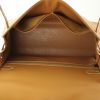 Bolso de mano Hermes Kelly 32 cm en cuero Chamonix color oro - Detail D3 thumbnail