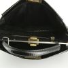 Fendi Peekaboo large model handbag in black patent leather - Detail D3 thumbnail