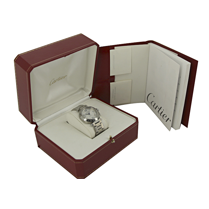 Cartier Pasha C watch in stainless steel Ref:  2377 Circa  2000