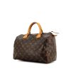 Borsa Louis Vuitton Speedy 30 in tela monogram e pelle naturale - 00pp thumbnail