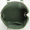 Louis Vuitton Alma medium model handbag in green epi leather - Detail D2 thumbnail