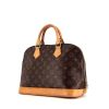 Louis Vuitton Alma medium model handbag in monogram canvas and natural leather - 00pp thumbnail
