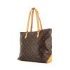 Shopping bag Louis Vuitton Mezzo in tela monogram e pelle naturale - 00pp thumbnail