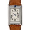 Cartier Tank Basculante watch in stainless steel Ref:  2390 Circa  2000 - 00pp thumbnail