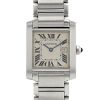 Cartier Tank Française in Stainless steel Ref:  2465 Circa  2000 - 00pp thumbnail