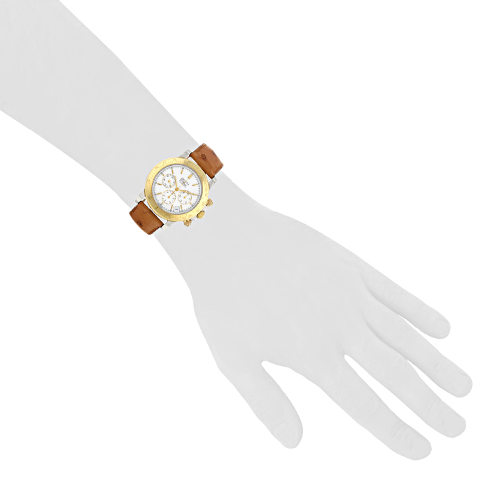 Zenith El Primero Rainbow watch in gold plated and stainless steel Circa  2010 - Detail D1