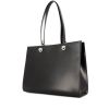 Cartier Panthère shopping bag in black leather - 00pp thumbnail