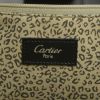 Cartier Panthère shopping bag in black leather - Detail D3 thumbnail