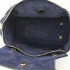 Bolso de mano Celine Belt en cuero granulado azul oscuro - Detail D3 thumbnail