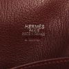 Hermes Jypsiere messenger bag in burgundy togo leather - Detail D3 thumbnail