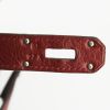 Hermes Jypsiere messenger bag in burgundy togo leather - Detail D4 thumbnail