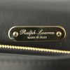 Sac bandoulière Ralph Lauren en cuir noir - Detail D4 thumbnail
