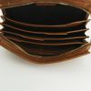 Pochette Balenciaga en cuir marron - Detail D2 thumbnail