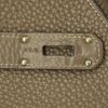 Hermes Jypsiere messenger bag in etoupe togo leather - Detail D4 thumbnail